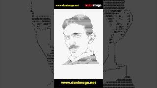 NIKOLA TESLA Typography Art