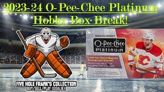 NEW! 2023-24 O-Pee-Chee Platinum Hobby Box Informational Break!  Hobby  Exclusive Parallel Rookie!