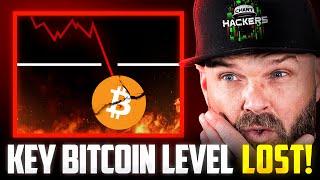 Bitcoin Just Lost A Critical Level! [More Pain Ahead]