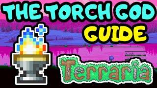 TERRARIA 1.4 TORCH GOD GUIDE! How to summon the Torch God event Terraria! Torch Gods Favour!