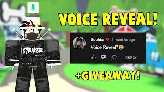 VOICE REVEAL + Q&A! Adopt Me Dream Pet Giveaway! (Striker180x Special) ROBLOX