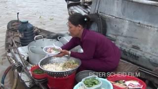 Chau Doc, Mekong Delta - Can Tho Floating Market - Accredited Cameraman Vietnam