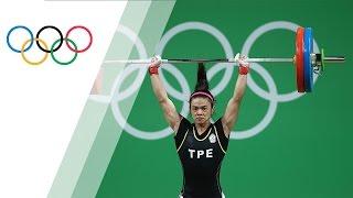 Chinese Taipei Shu-Ching wins gold in Women's 53kg Weightlifting