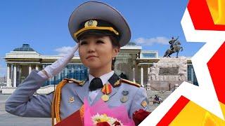 ЖЕНСКИЕ ВОЙСКА МОНГОЛИИ  Военный парад в Улан-Баторе  WOMEN'S TROOPS OF MONGOLIA  #militaryparade