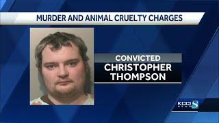 Man convicted in mother's murder faces animal cruelty sentencing