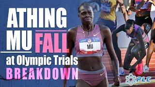 Athing Mu Falls During Olympic Trials Full Breakdown And Appeal Update #athingmu