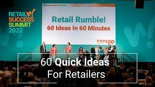 Retail Success Summit 2022: 60 Ideas in 60 Minutes