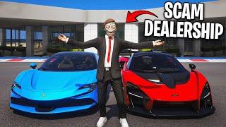 I Opened a FAKE Dealership To Scam Players in GTA 5!