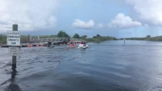 Lake Washington / St. Johns River dam crossing