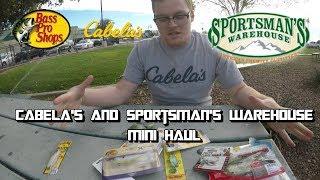 Cabela's and Sportsman's Mini Tackle Haul