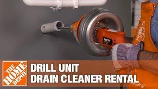 General Pipe Cleaners Drill Unit Drain Cleaner | The Home Depot Rental