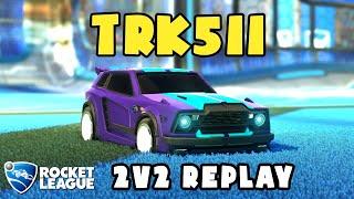 trk511 Ranked 2v2 POV #360 - Rocket League Replays