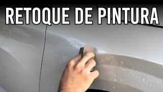 Como hacer retoques de pintura automotriz- CON y SIN AEROGRAFO