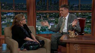 Late Late Show with Craig Ferguson 12/8/2014 Carrie Fisher, Dave Attell, Eddie Izzard