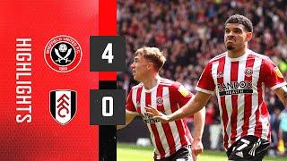 Sheffield United 4-0 Fulham | EFL Championship highlights | Gibbs-White, Berge, Ndiaye & Stevens. 