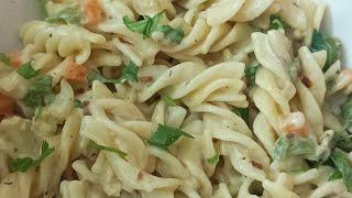 white sauce pasta @at home#resto style