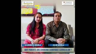 Why choose Cambridge - Parents Testimonials