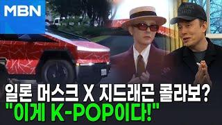 일론 머스크, 테슬라 사이버트럭 탄 GD 영상 리트윗 [뉴스피드]
