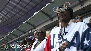 Snoop Dogg breaks down artistic swimming set to his own music | Paris Olympics | NBC Sports