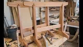 WOODWORKING, SAWHORSES! ALL JOINERY!