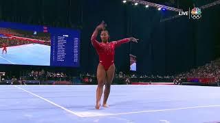 Jordan Chiles Floor 2021 Olympic Trials Day 2