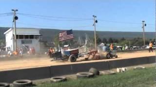 Pro Stock Turbo diesel Cub cadet pulling