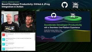 Boost Developer Productivity: GitHub & JFrog Integration in Action