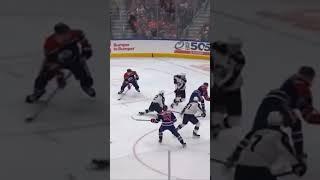 Mcdavid’s nasty dangle to assist on Zach Hyman’s goal #nhl #icehockey