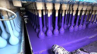 How are latex balloons mass-produced.Exploring Chinese Factories