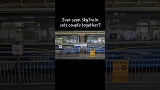 ‎@TransLink MkI #SkyTrain sets coupling together!