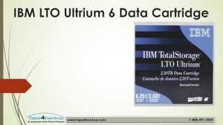 IBM 00V7590 LTO Ultrium 6 Data Cartridge (2.5TB/6.25TB)