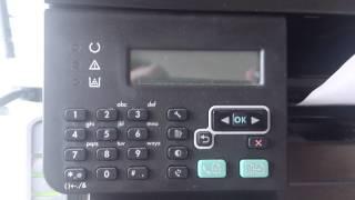 HP LaserJet M1212nf Initializing