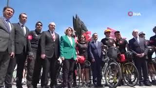 Çanakkaleli Gençler 19 Mayıs’ta Samsun’da Olmak İçin Bin 100 Kilometre Pedal Çevirecek (İHA)