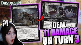 11 Damage on TURN 3?!NEW Orzhov Rooms Deck Standard MTG Arena