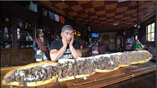 THE BIGGEST CHEESESTEAK CHALLENGE I HAVE EVER TRIED | Joel Hansen