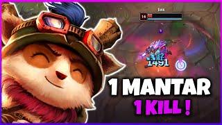 Clickbait Değil ! 1 Mantar ile %100 Cana Tek Atan Teemo !