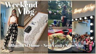 VLOG | Hibachi At Home Party, New Marshall's Finds + New Vanity Neon Sign Unboxing | NeonSigns.com