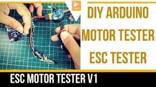DIY ESC Tester // Motor Tester // #HOWTO #DIY #ARDUINO #PROJECT