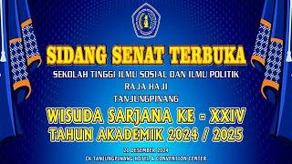 WISUDA SARJANA KE - XXIV TAHUN AKADEMIK 2024 / 2025