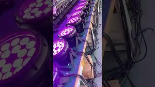 LED outdoor waterproof 18*10W RGBW Par Lights@ParLights