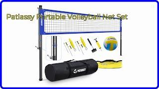 REVIEW (2024): Patiassy Portable Volleyball Net Set. ESSENTIAL details.