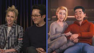 Kristen Stewart and Steven Yeun on 'Trippy Romance' in Love Me (Exclusive)