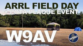 Preparing for ARRL Field Day + Parks on the Air Plaque Event: W9AV Clint Sprott