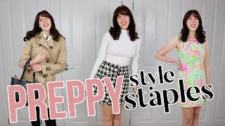 PREPPY STYLE STAPLES for women | A guide to the hallmarks of classic style