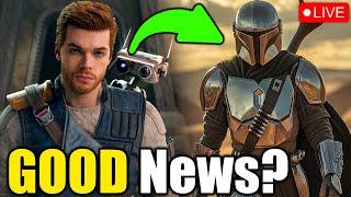 Cal Kestis Coming to LIVE ACTION?? Mandalorian TRILOGY Coming? (& More News) - LIVE!