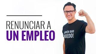 Renunciar a un empleo