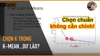 [Mì Úp] Phân cụm với K-Means (chọn K bằng Elbow, Silhoutte)