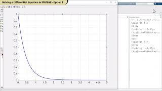 ENGT 509 31-2 ODE Solvers in MATLAB