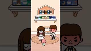 My dad hates me because I'm bald #shorts #tocaboca #tocalifeworld