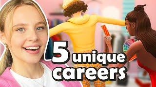 5 UNIQUE careers to play in The Sims 4 (no mods!)